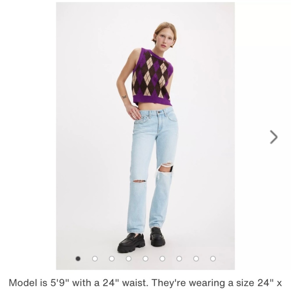 Levi’s Premium Middy Straight Jeans